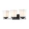 Z-Lite Darcy 3 Light Vanity, Matte Black & Etched Opal 1939-3V-MB - alternate 1